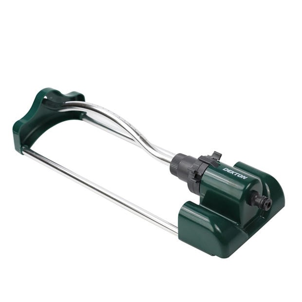 Green/Silver - Dekton - 18 Hole Oscillating Garden Sprinkler
