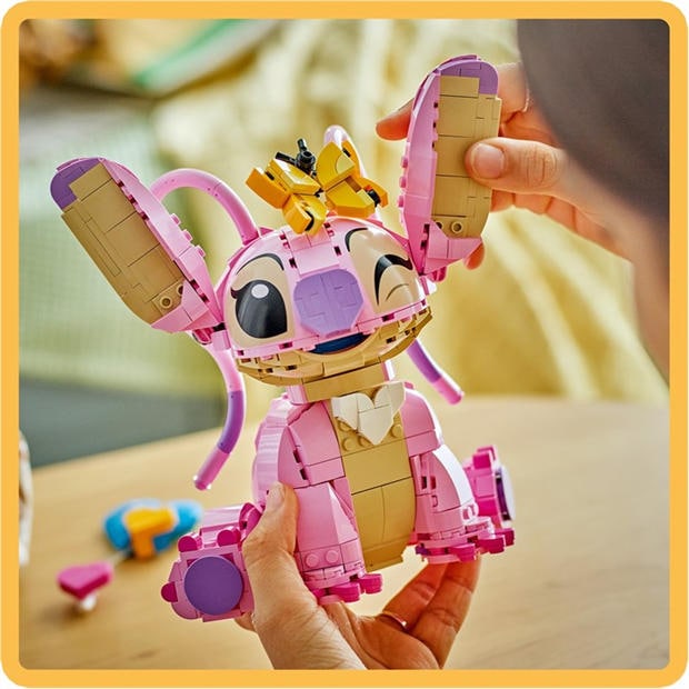 Angel - LEGO - LEGO® Disney Angel Lilo & Stitch Building Toy for Girls Boys and Kids 43257