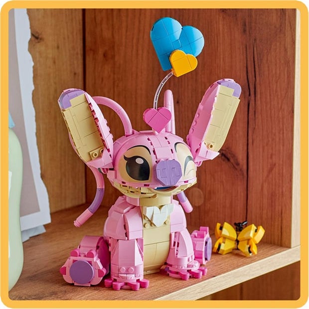 Angel - LEGO - LEGO® Disney Angel Lilo & Stitch Building Toy for Girls Boys and Kids 43257