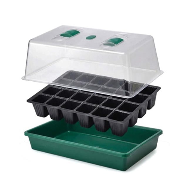 Green - Dekton - Propogator Plant Pot and Planter - 37.5cm x 24cm x 18cm