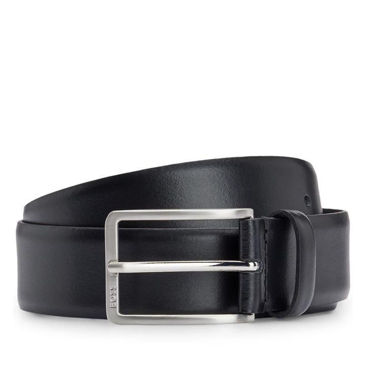 Boss Men's Black Logo Belt in Size 3XL, Sports Direct