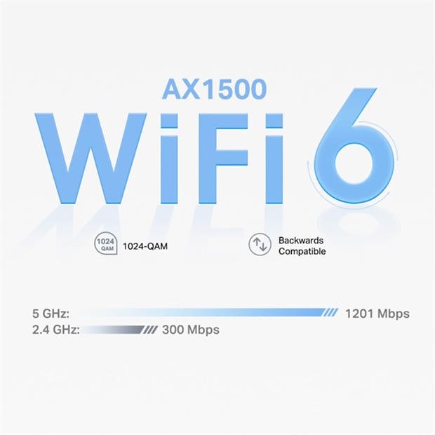 Black - TP-Link - TP-Link AX1500 Whole Home Mesh Wi-Fi 6 System – 3 Pack