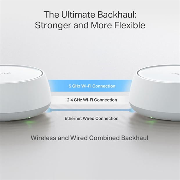 Black - TP-Link - TP-Link Deco BE25 BE3600 Whole Home Mesh Wi-Fi 7 System(3-Pack)