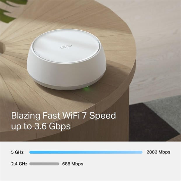Black - TP-Link - TP-Link Deco BE25 BE3600 Whole Home Mesh Wi-Fi 7 System(3-Pack)