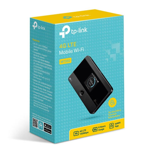 TP-Link - TP-Link 4G LTE Mobile Wi-Fi - M7350