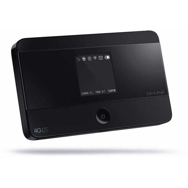 Black - TP-Link - TP-Link 4G LTE Mobile Wi-Fi - M7350