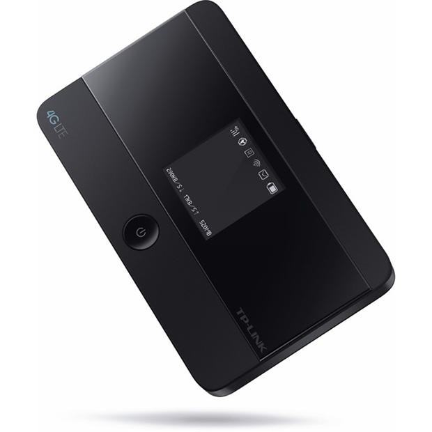Black - TP-Link - TP-Link 4G LTE Mobile Wi-Fi - M7350
