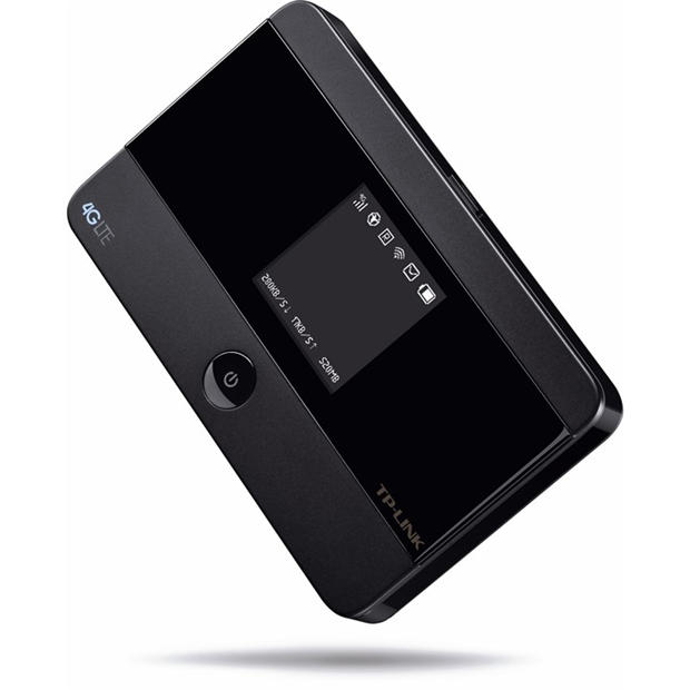 Black - TP-Link - TP-Link 4G LTE Mobile Wi-Fi - M7350