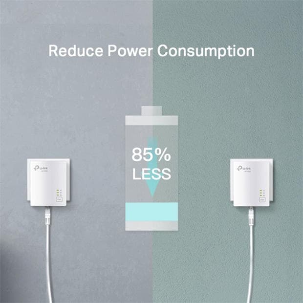 Black - TP-Link - TP-Link TL-PA7017 KIT PowerLine network adapter 1000 Mbit/s Ethernet LAN White 2 pcs