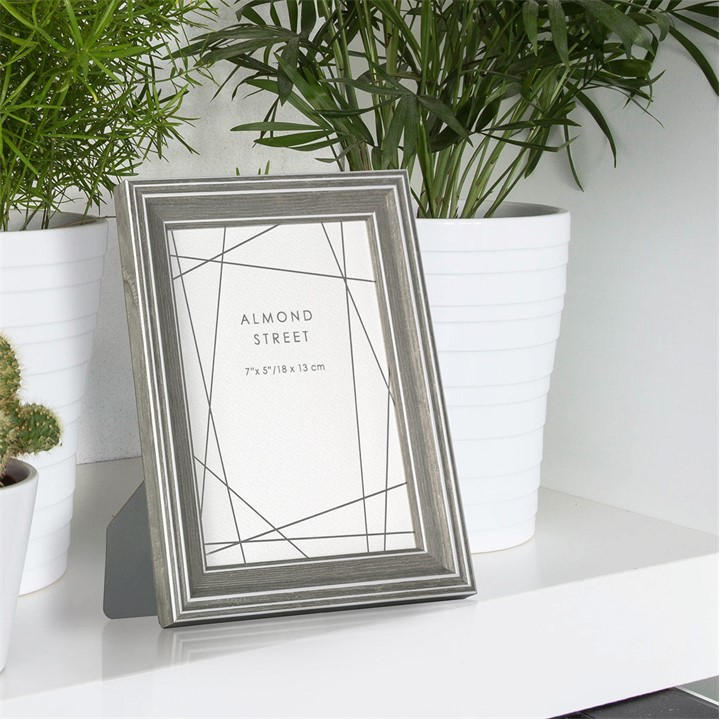 Gallery  Grey Kelso Photo Frame 7X5in (3Pk) in Size 5x7in, Sports Direct