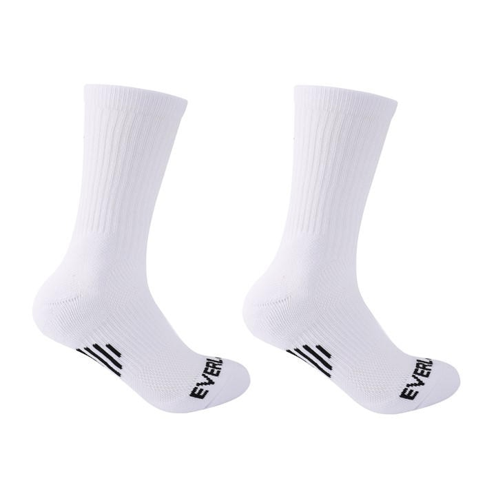 Everlast Boys White Kids' Basketball Crew Socks in Size 1 - 6, Sports Direct