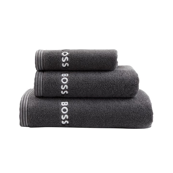 Boss Home  Grey Edge Towel in Size Bath Towel, Sports Direct