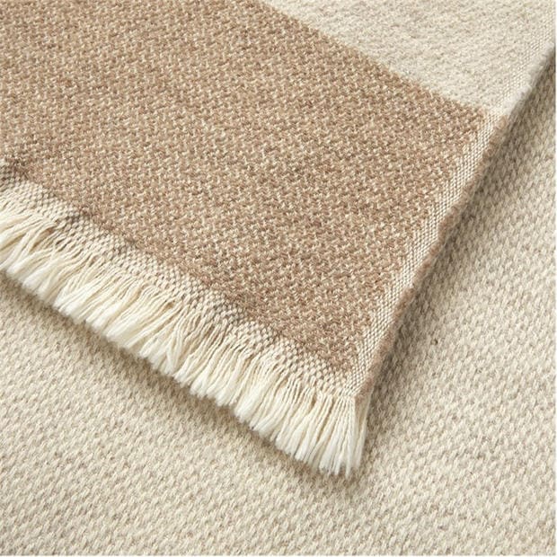 Beige - Boss Home - Loop Throw