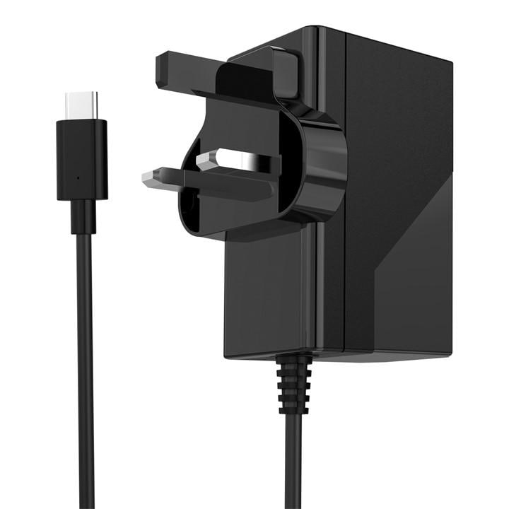Venom  Black Powe Supply For Nintendo Switch 2 Switch & Oled, Sports Direct