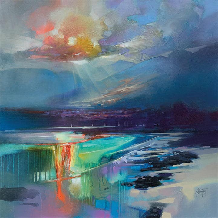 The Art Group   Scott Naismith Arran Shore 60X60 Wall Art, Sports Direct