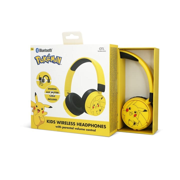 Otl Technologies  Yellow Wireless Over-Ear Headphones, Sports Direct
