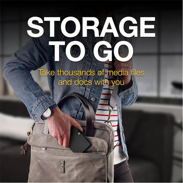 Black - Seagate - Seagate Portable Drive 5TB External Hard Drive