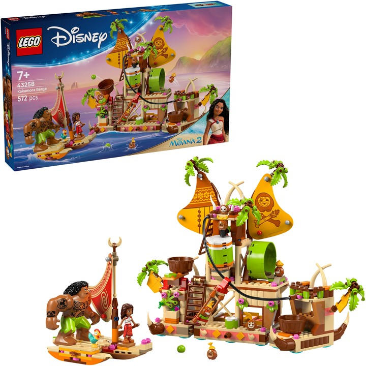 Lego Girls  Lego® Disney Moana 2 Kakamora Barge Toy Building Set 43258, Sports Direct