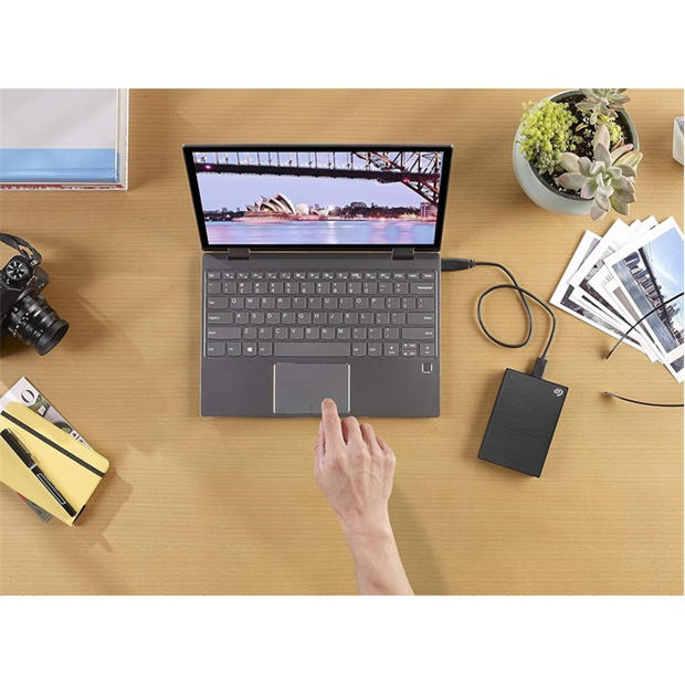 Black - Seagate - Seagate Portable Drive 2TB External Hard Drive