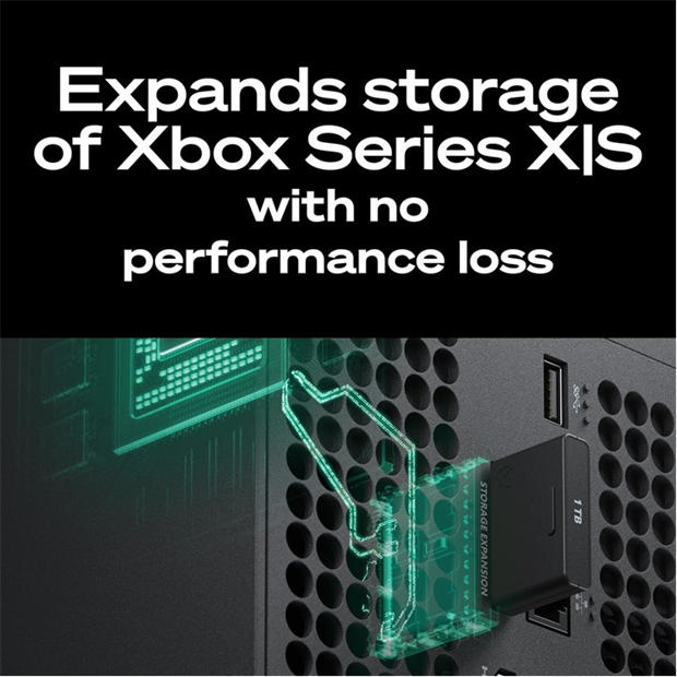 Black - Seagate - Seagate Storage Expansion Card for Xbox Series XS 1TB