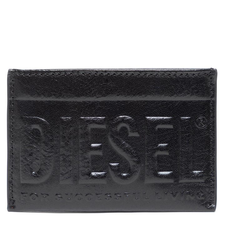 Diesel Men's Black 3D Easy Card Holder, Sports Direct