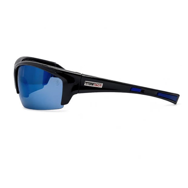 Black/Blue - Storm - Men's Sn63 Half-Rim Running Sunglasses