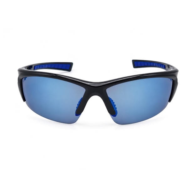 Black/Blue - Storm - Men's Sn63 Half-Rim Running Sunglasses