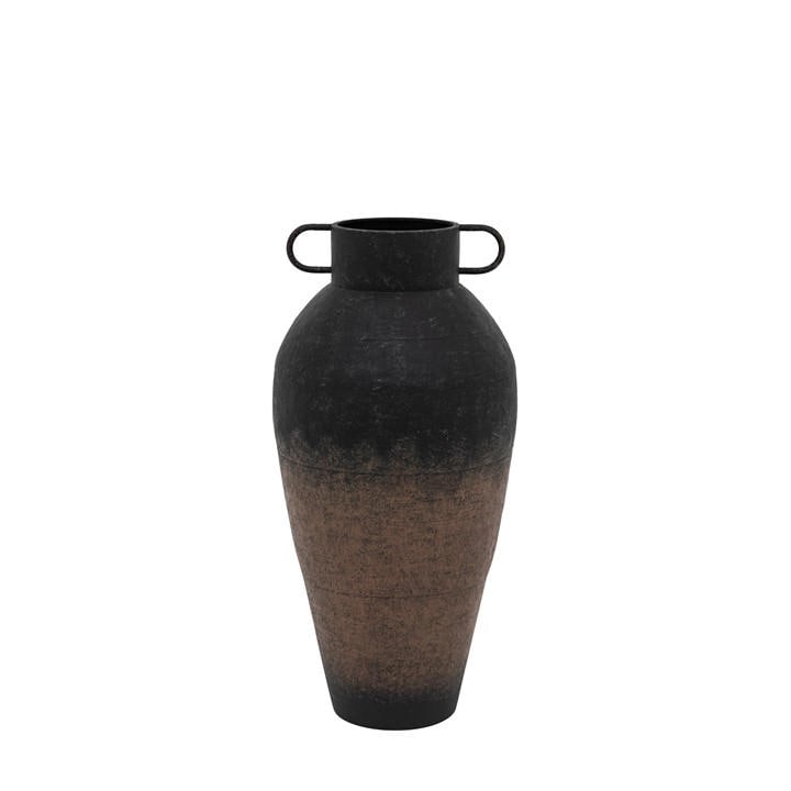 Gallery  Brown Teide Metal Vase, Sports Direct