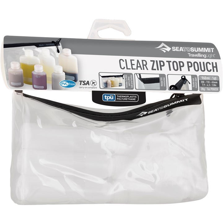 Sea To Summit Unisex White Sum Ziptop Pouch 00