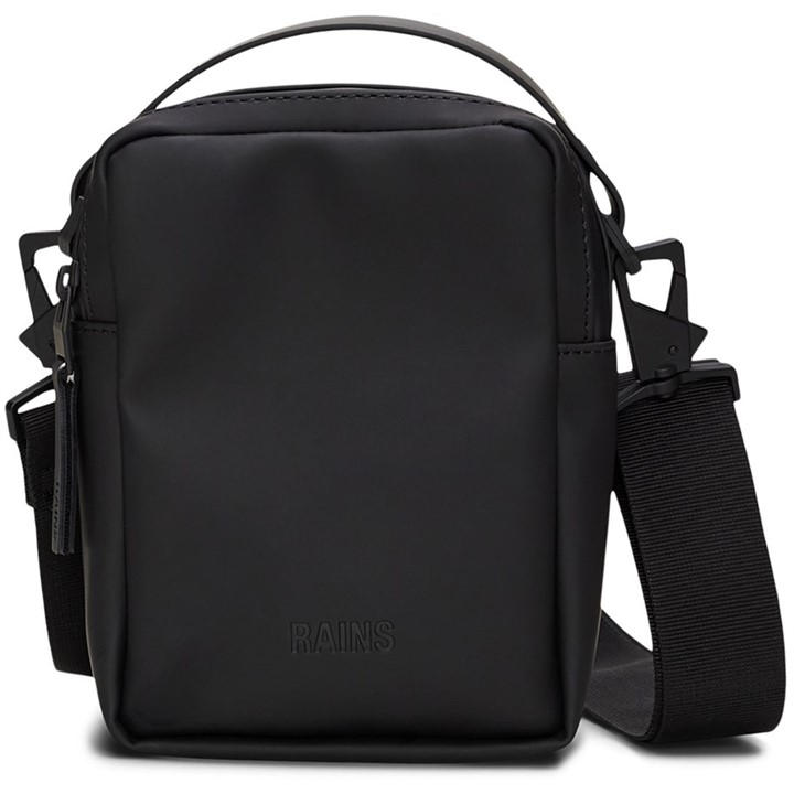Rains  Black Reporter Bag, Sports Direct