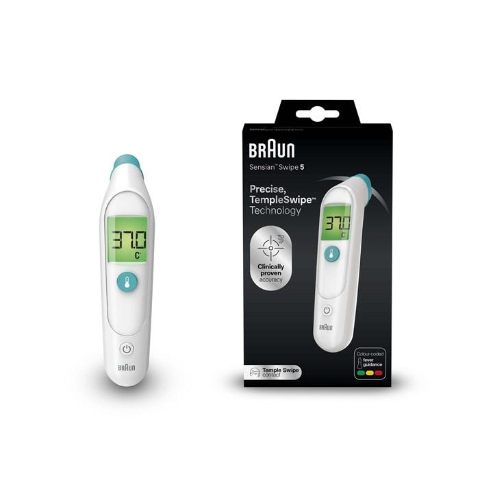 Braun  Kids White Digital Thermometer Bst200, Sports Direct