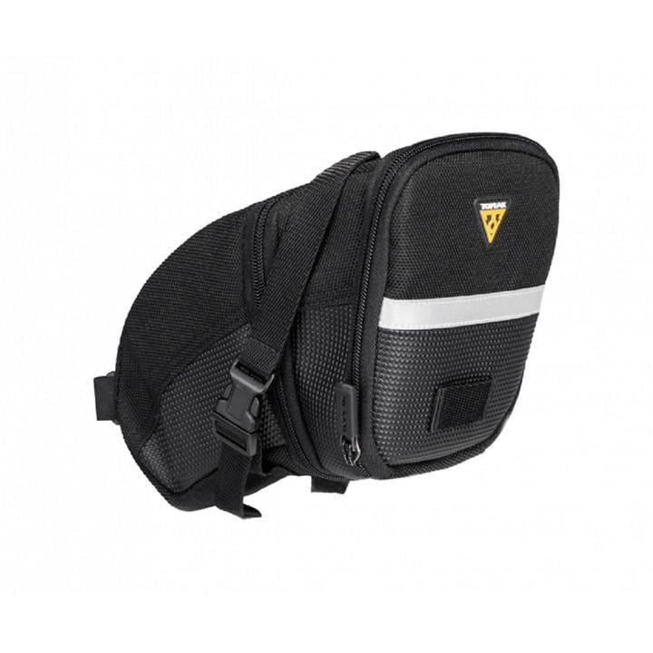Topeak  Grey Aero Wedge With Straps Large, Sports Direct