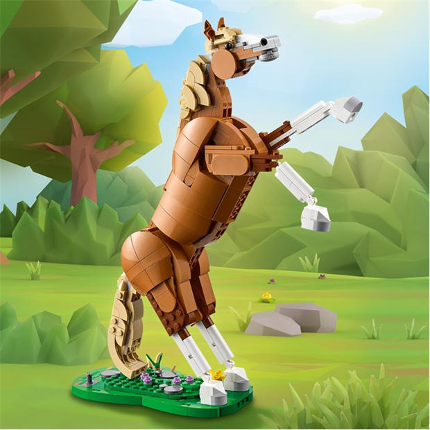 Красив кон - LEGO - LEGO® Creator 31166 3in1 Beautiful Horse Toy Animal Building Set