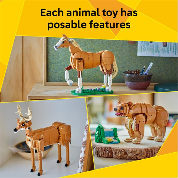 Красив кон - LEGO - LEGO® Creator 31166 3in1 Beautiful Horse Toy Animal Building Set