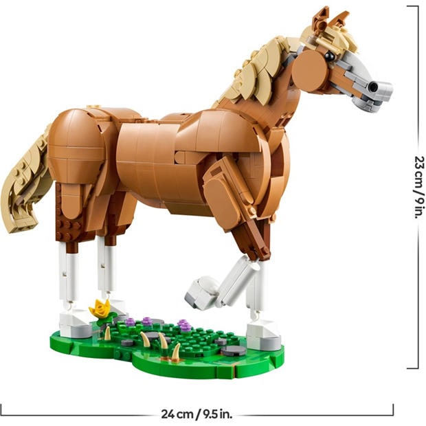 Красив кон - LEGO - LEGO® Creator 31166 3in1 Beautiful Horse Toy Animal Building Set