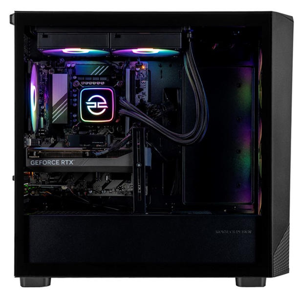 Black - PCSpecialist - Wraith 180 Gaming PC - Core Ultra 7 265KF RTX 5060 Ti 16GB RAM 1TB SSD - 1440p Gaming
