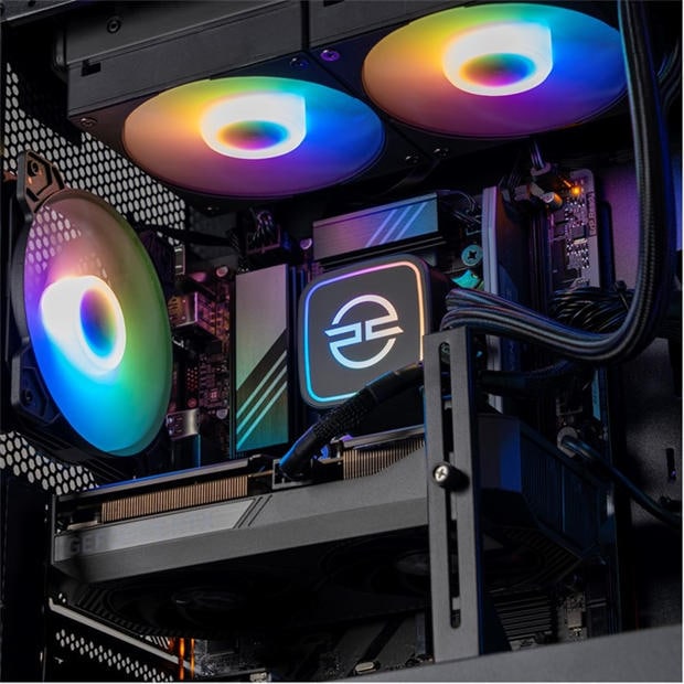Black - PCSpecialist - Wraith 180 Gaming PC - Core Ultra 7 265KF RTX 5060 Ti 16GB RAM 1TB SSD - 1440p Gaming