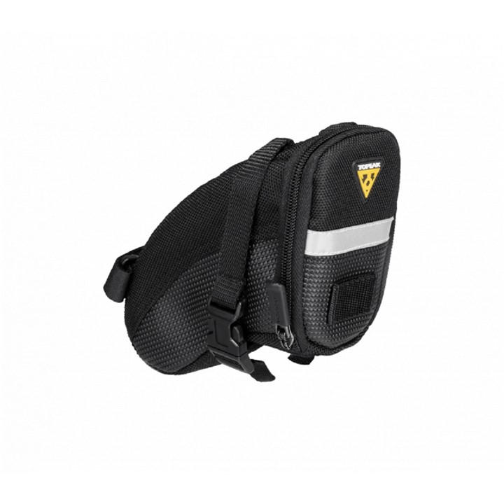 Topeak  Grey Aero Wedge With Straps Small, Sports Direct