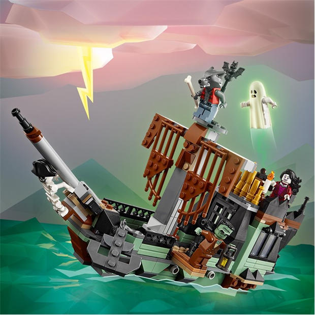 Замъкът на духовете - LEGO - LEGO® Creator 31167 3in1 Haunted Mansion House Building Toy 31167