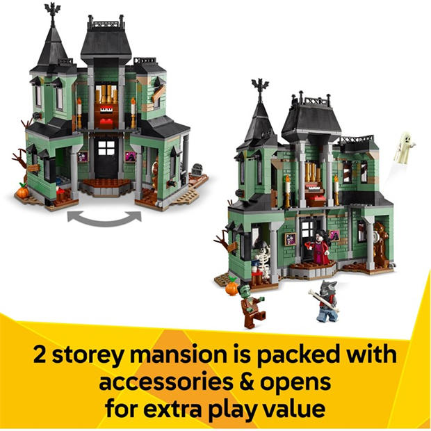 Замъкът на духовете - LEGO - LEGO® Creator 31167 3in1 Haunted Mansion House Building Toy 31167