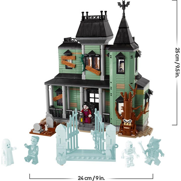 Замъкът на духовете - LEGO - LEGO® Creator 31167 3in1 Haunted Mansion House Building Toy 31167