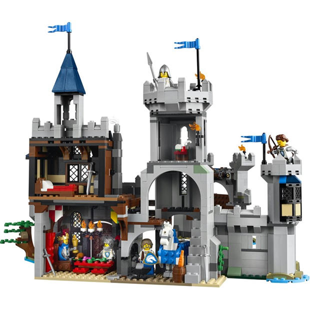 Средновековен замък - LEGO - LEGO® Creator 31168 3in1 Medieval Horse Knight Castle Playset Building Toy 31168