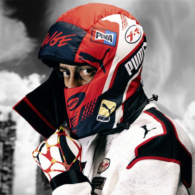 Pop Red - Puma - Puma X Asap Rocky Padded Balaclava Mens