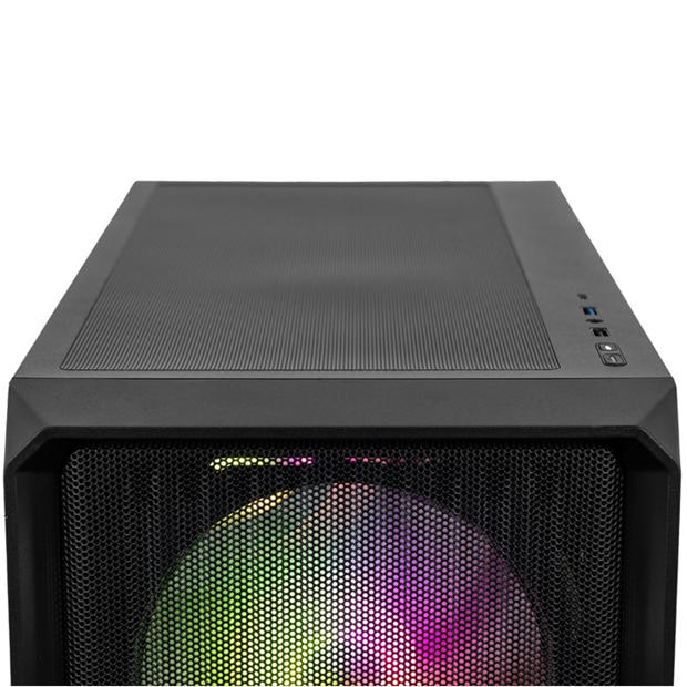 Black - PCSpecialist - Wraith 184 Gaming PC - Ryzen 7 7800X3D RX 9070 XT 16GB 16GB RAM 1TB SSD - 4K Gaming