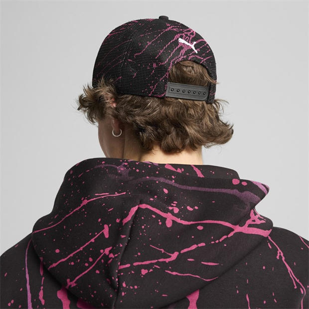 Black - Puma - Puma F1 Color S Trucker Cap Mens