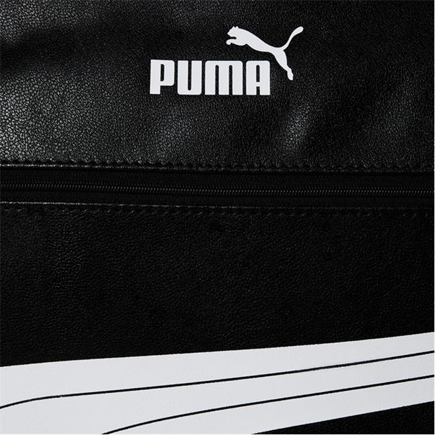 Black/White - Puma - Men's College Reporter Messenger Bag