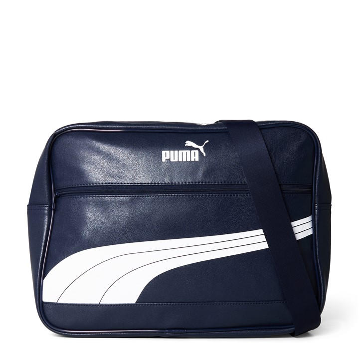 Puma Men's Blue College Reporter Messenger Bag, Sports Direct