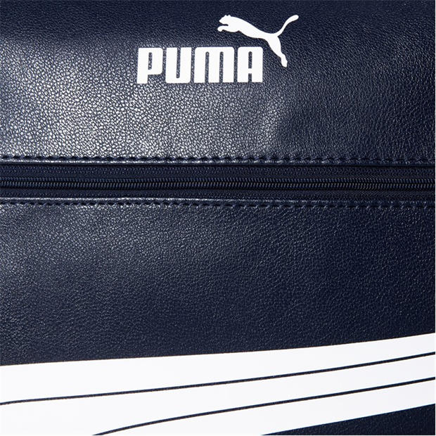 Navy/White - Puma - Men's College Reporter Messenger Bag