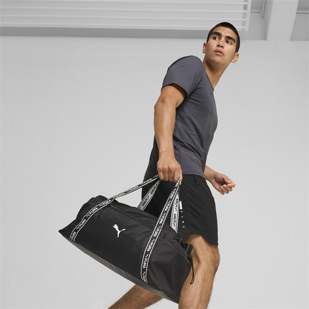 Black - Puma - Puma At Ess Sport Bag Holdall Mens