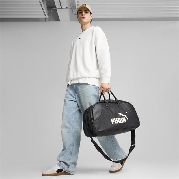 Black - Puma - Puma Archive Grip Bag Holdall Mens